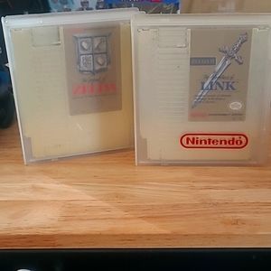Original Nintendo Zelda and Link